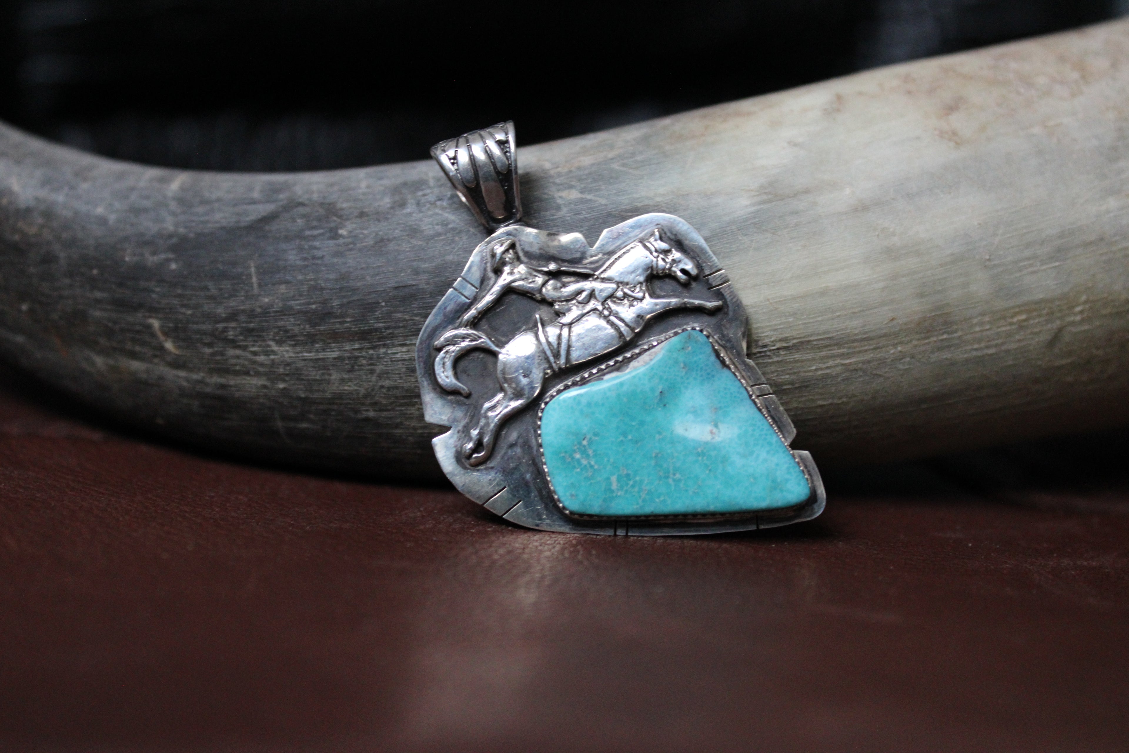 Bronc Horse Pendant