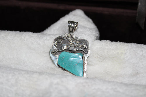 Bronc Horse Pendant