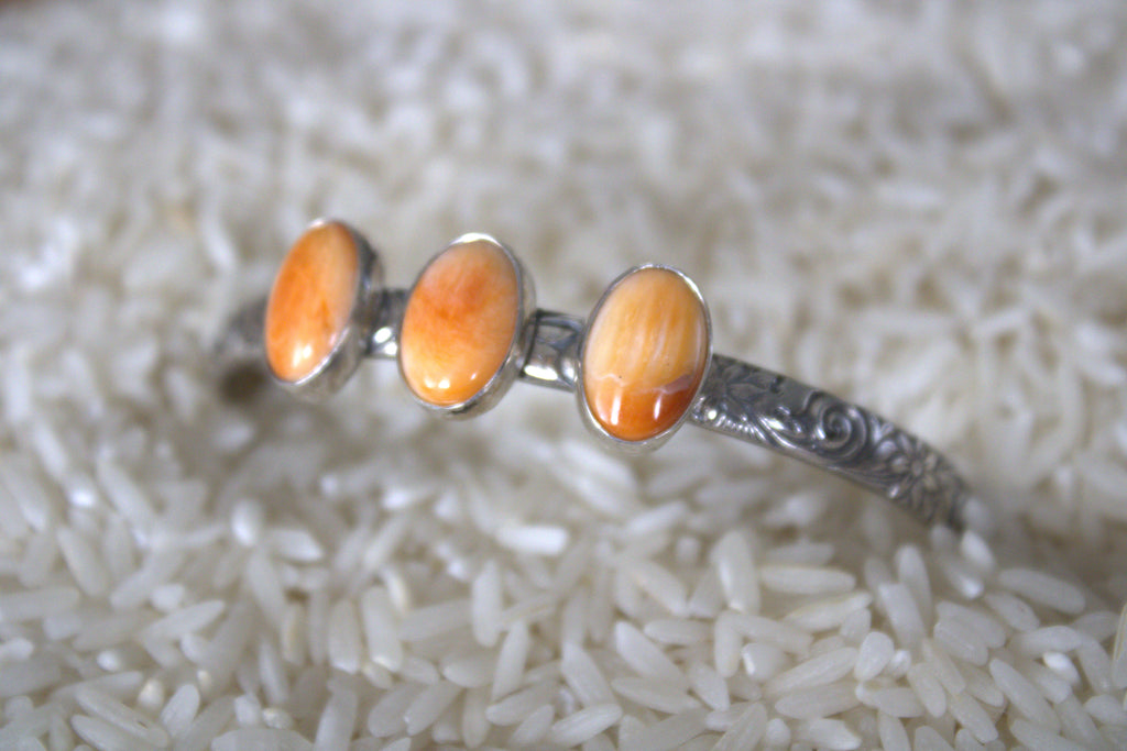 Orange Spiny Cuff