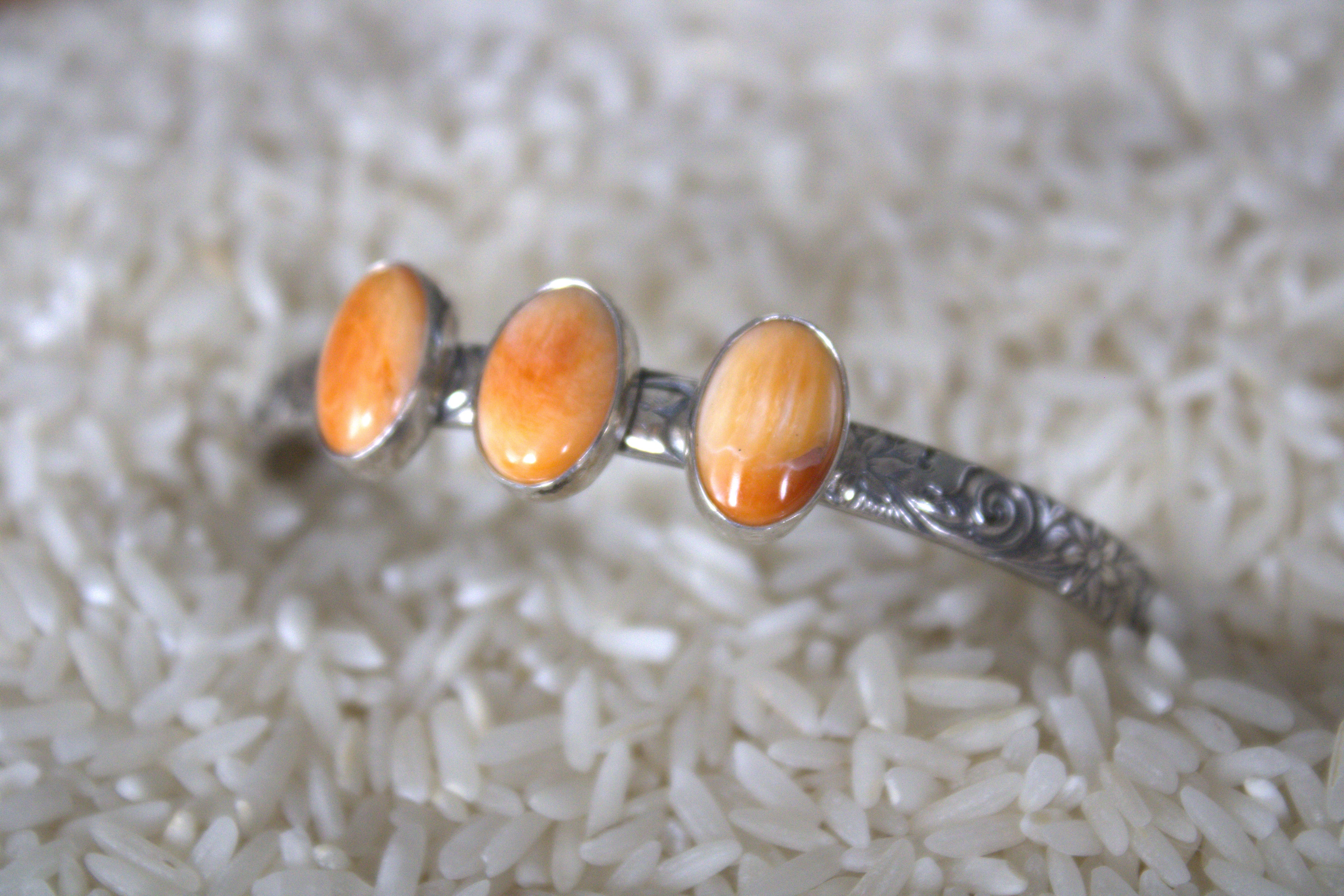 Orange Spiny Cuff