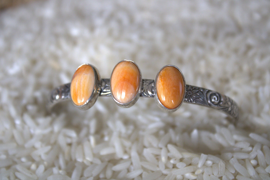 Orange Spiny Cuff