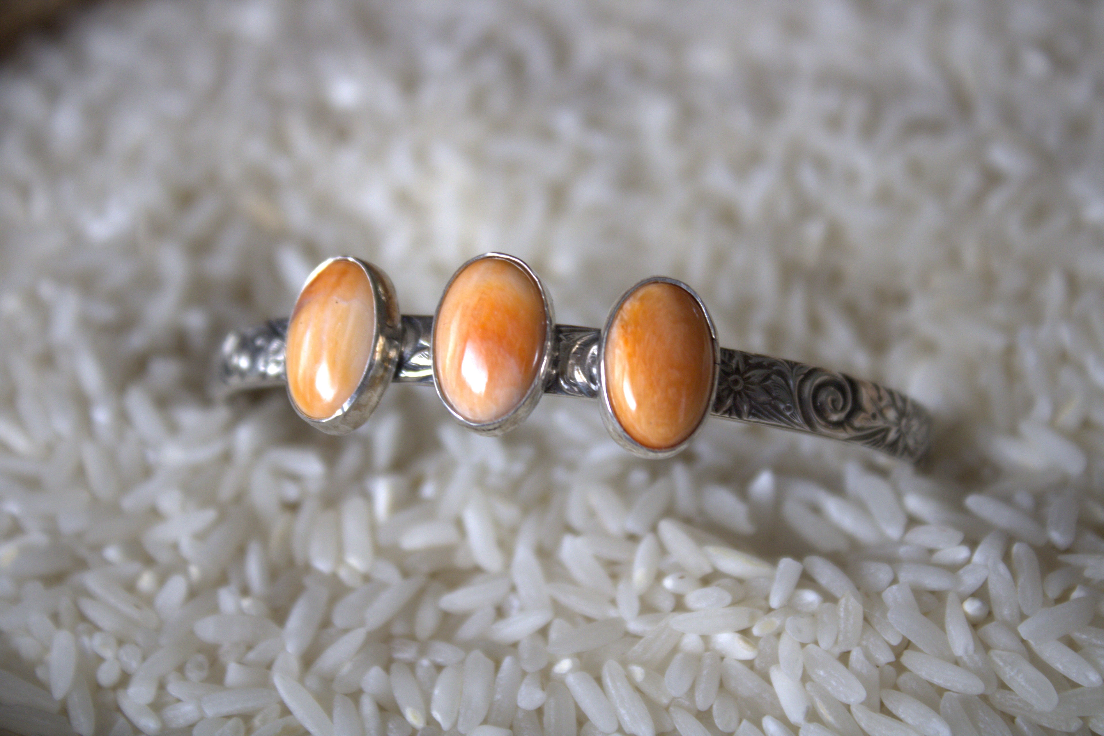 Orange Spiny Cuff